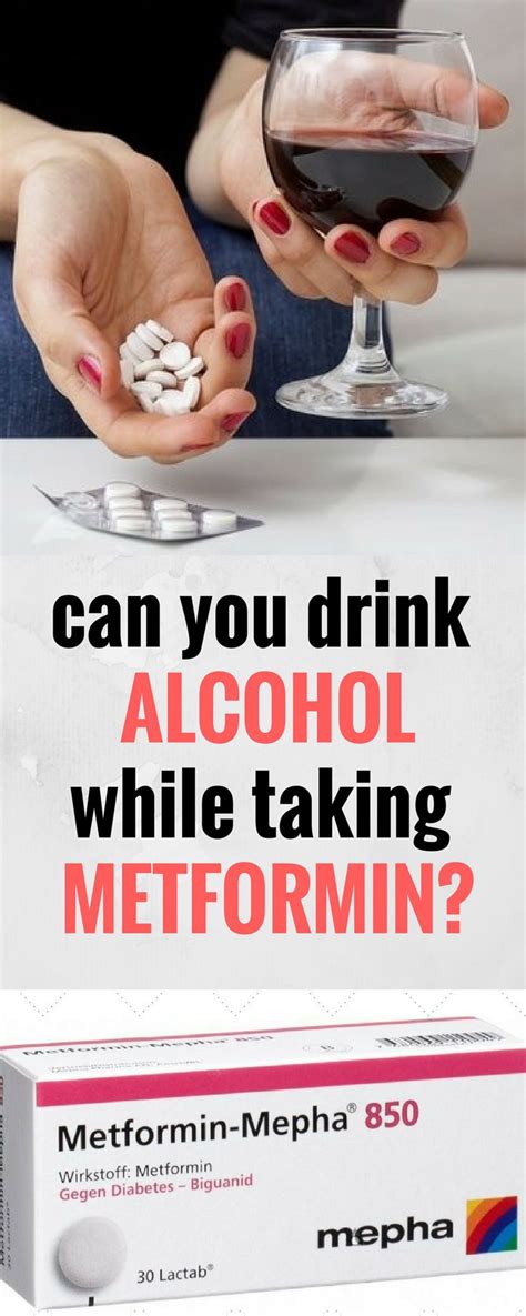 Healthcare infographic : CAN YOU DRINK ALCOHOL WHILE TAKING METFORMIN ...