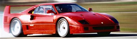 Ferrari F40 Price, Specs, and Production | Continental AutoSports Ferrari