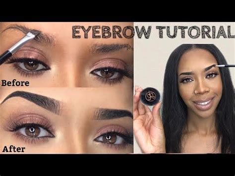 EYEBROW TUTORIAL For Beginners | ABH Dipbrow Pomade | Eyebrow powder tutorial, Eyebrow tutorial ...