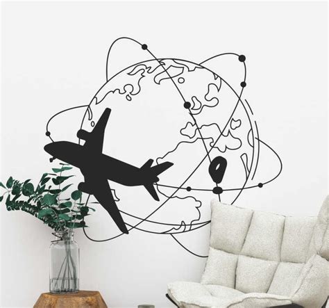 Travel the world wall decal - TenStickers