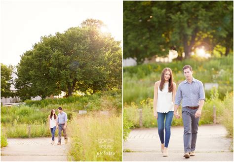 Lincoln Park Nature Boardwalk | Susie + Bill's EngagementCoach House Pictures