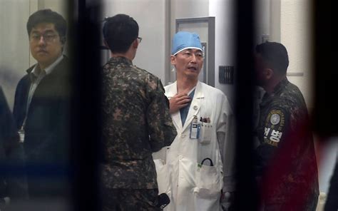 North Korean soldier shot as he makes rare defection across one of ...