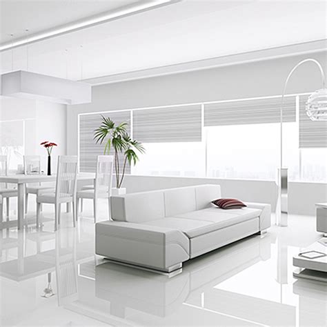 Kronotex Gloss White Laminate Tiles - Factory Direct Flooring