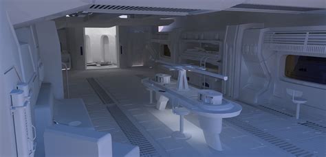 dae spaceship living quarters