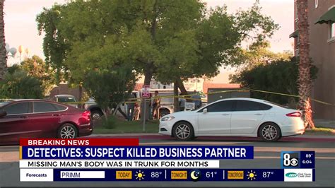 Las Vegas murder suspect killed business partner, left body in trunk for months, police say