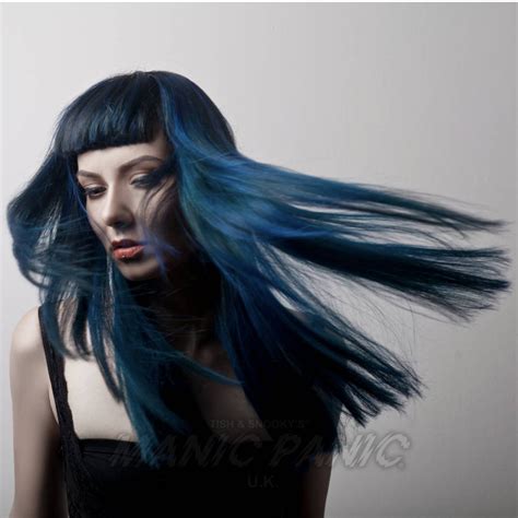 After Midnight Blue Amplified Hair Colour Dye | Manic Panic UK