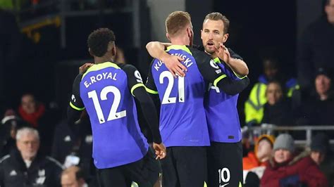 Harry Kane becomes Tottenham's joint-record goal-scorer in narrow win ...