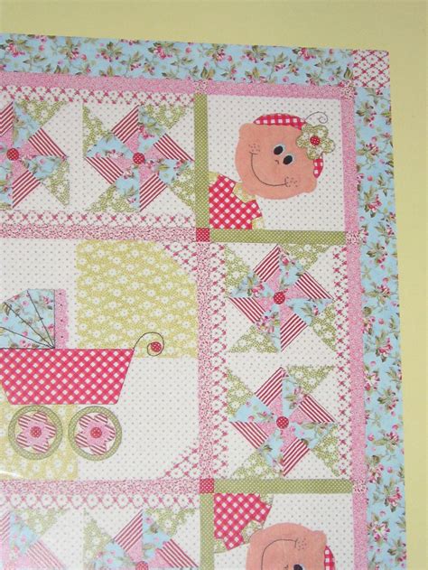 Doll Babies Quilt Pattern by Quilt Soup Babies Pinwheels | Etsy