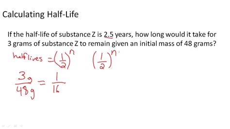 Half life equation - currentvica