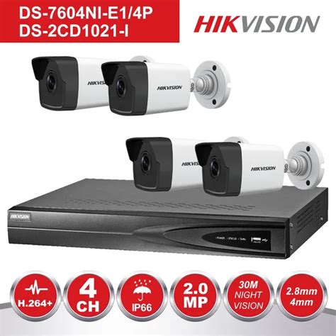 Aliexpress.com : Buy Hikvision 4CH NVR KIT 1080P CCTV System Record 2MP PoE IP Camera P2P ...