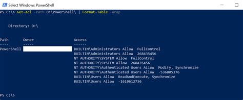 Get Permissions on folders and subfolders using PowerShell - ShellGeek