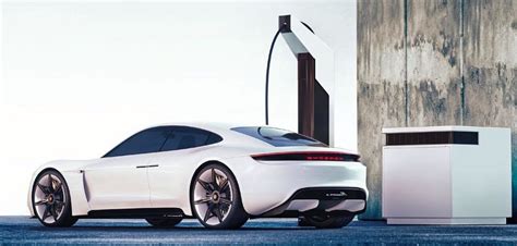 Porsche reveals details on the Taycan's Electric Pit Stop charging system