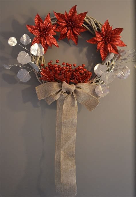 CHRISTMAS WREATH – RED | Camellia Lane