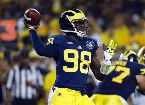 Changes to Michigan football’s helmet through the years