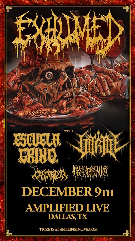 Buy Tickets to Exhumed in Dallas on Dec 09, 2022