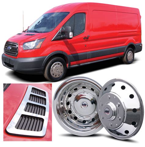 RealWheels Enhances Ford Transit with Stainless Steel Simulators and Trim