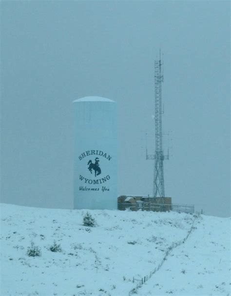 Mid-October Snowstorm in Sheridan, Wyoming