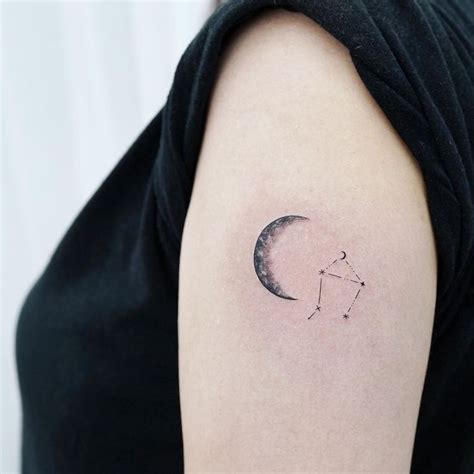 55 Crescent Moon Tattoo Ideas for Perpetual Night Owls | Crescent moon ...