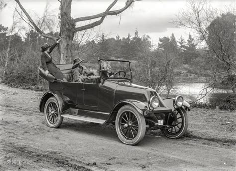 1919 Franklin Series 9-B Brougham, a Car With an Air-Cooled Engine and Unusual Veed Windshield ...