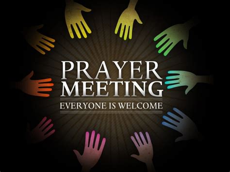 Prayer Meetings - Warton Methodist Church