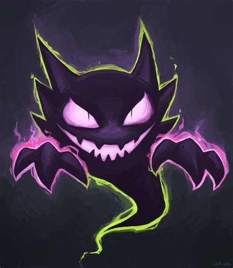 Mysterious Haunter Pokemon