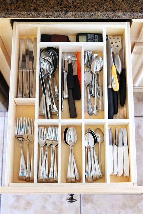 Make Your Own Custom Drawer Organizer | DIY Kitchen Drawer Organizer