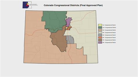 Colorado Congressional Districts Map 2022 - Ichigokids