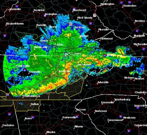 Interactive Hail Maps - Hail Map for Robbinsville, NC