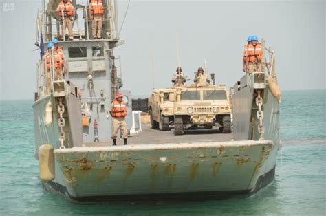 Members of Royal Saudi Navy takes part in ÒGulf Shield 1Ó exercise, east of Saudi Arabia - The ...