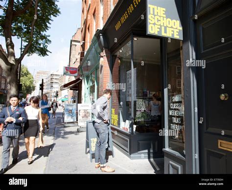 The School of Life founded by Alain de Botton Stock Photo - Alamy