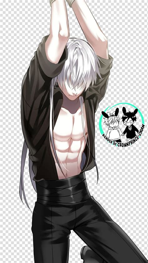 RENDER Zen Mystic Messenger, male anime character transparent ...