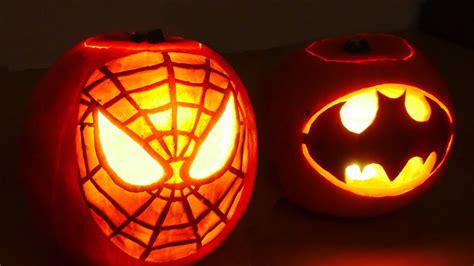 Superhero Pumpkin Carving Ideas 6 Fabulous Marvel Superhero Pumpkin ...