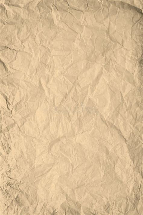 Brown Crumpled Paper Background Stock Image - Image of paper, backdrop: 30862361