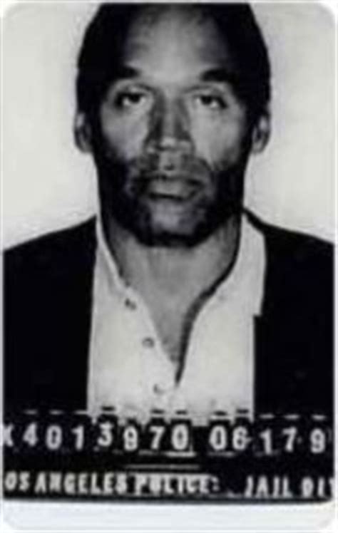 Phonecard: O.J. Simpson Mugshot Closeup: Los Angeles Police - Jail Divi ...