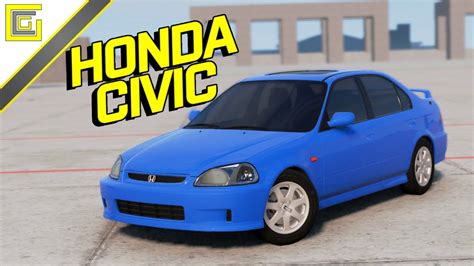 NEUE HONDA CIVIC MOD! I BeamNG Drive Crashes #2136 - YouTube