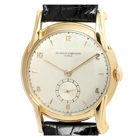 Vacheron and Constantin Round Dress Model Wristwatch, circa 1950s at 1stdibs