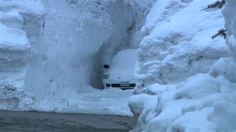 California community buried by massive snowfall - CNN Video