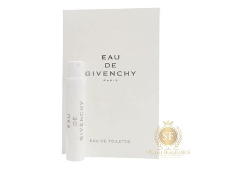 Eau De Givenchy By Givenchy 1ml EDT Sample Vial Spray Perfume – Splash ...