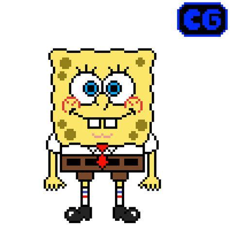 Spongebob SquarePants Sprite and base by ChrissGaming on DeviantArt