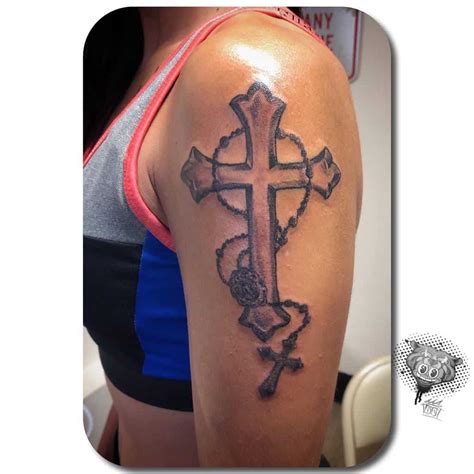 Top 63 Best Cross Tattoo Ideas for Women - [2021 Inspiration Guide]