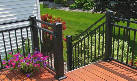 Aluminum Deck Railings vs. Steel Railings - Trusted Deck Builders, Maintenance Free Deck and ...