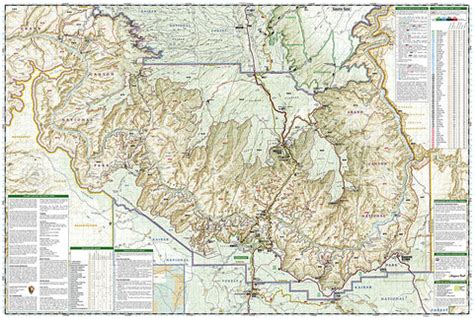 Buy map: Grand Canyon, East, Map 262 by National Geographic Maps ...