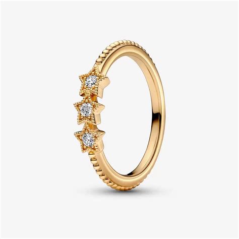 14k Gold-plated Celestial Stars Ring - Pandora - 162333C01 – Red Barn ...