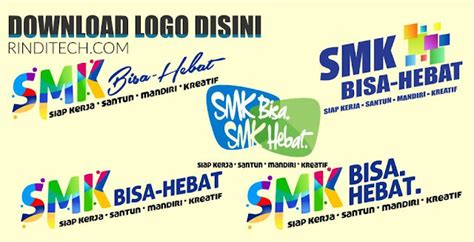 Logo SMK Bisa Hebat Vektor (CDR AI EPS PSD MAC PCT PNG JPG) - Rindi Tech