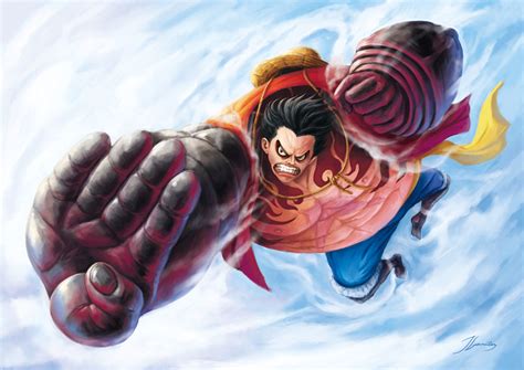 ArtStation - Luffy Gear 4