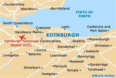 Maps of Edinburgh, University of Edinburgh : Map of Edinburgh University, Scotland, UK