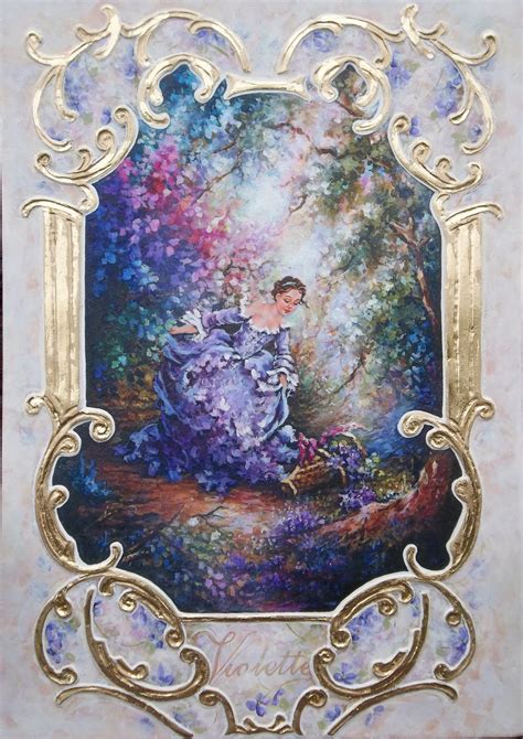 jonny j petros : rococo style art, French girl impressionist painting, art gallery petros my ...