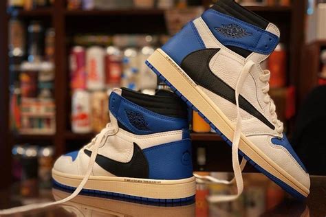 Más detalles sobre las Air Jordan 1 de Travis Scott x fragment