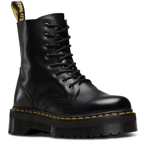 DR MARTENS 'Jadon' Women's Punk Platform Boots in Black