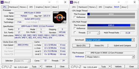CPU-Z Benchmark 17 (Single-Core) CPU benchmark list
